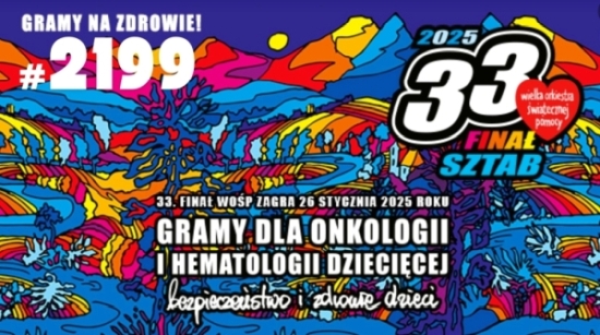 afisz WOŚP 2025