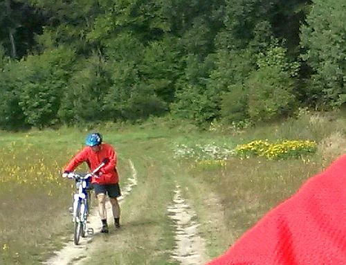 Zagórcze. Droga polna.